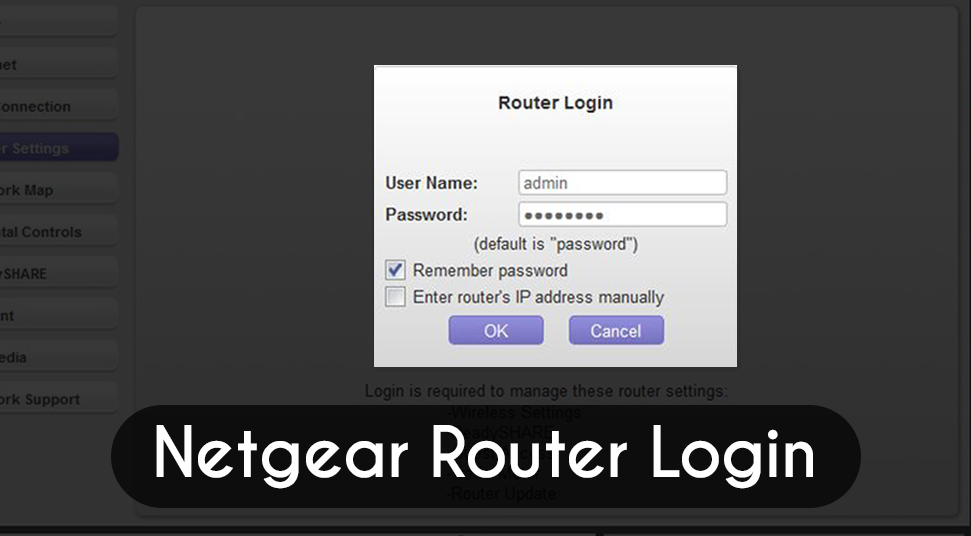 Login to Netgear Router Using IP 192.168.1.1